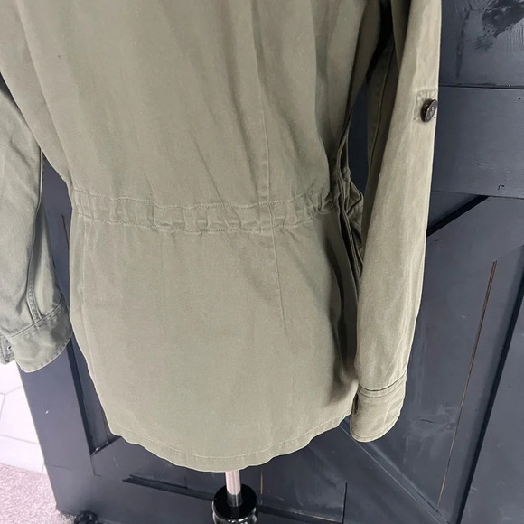 Rag & Bone O’Hara Cargo Utility Jacket Army Green Military Casual Women’s 2 - Picture 12 of 14